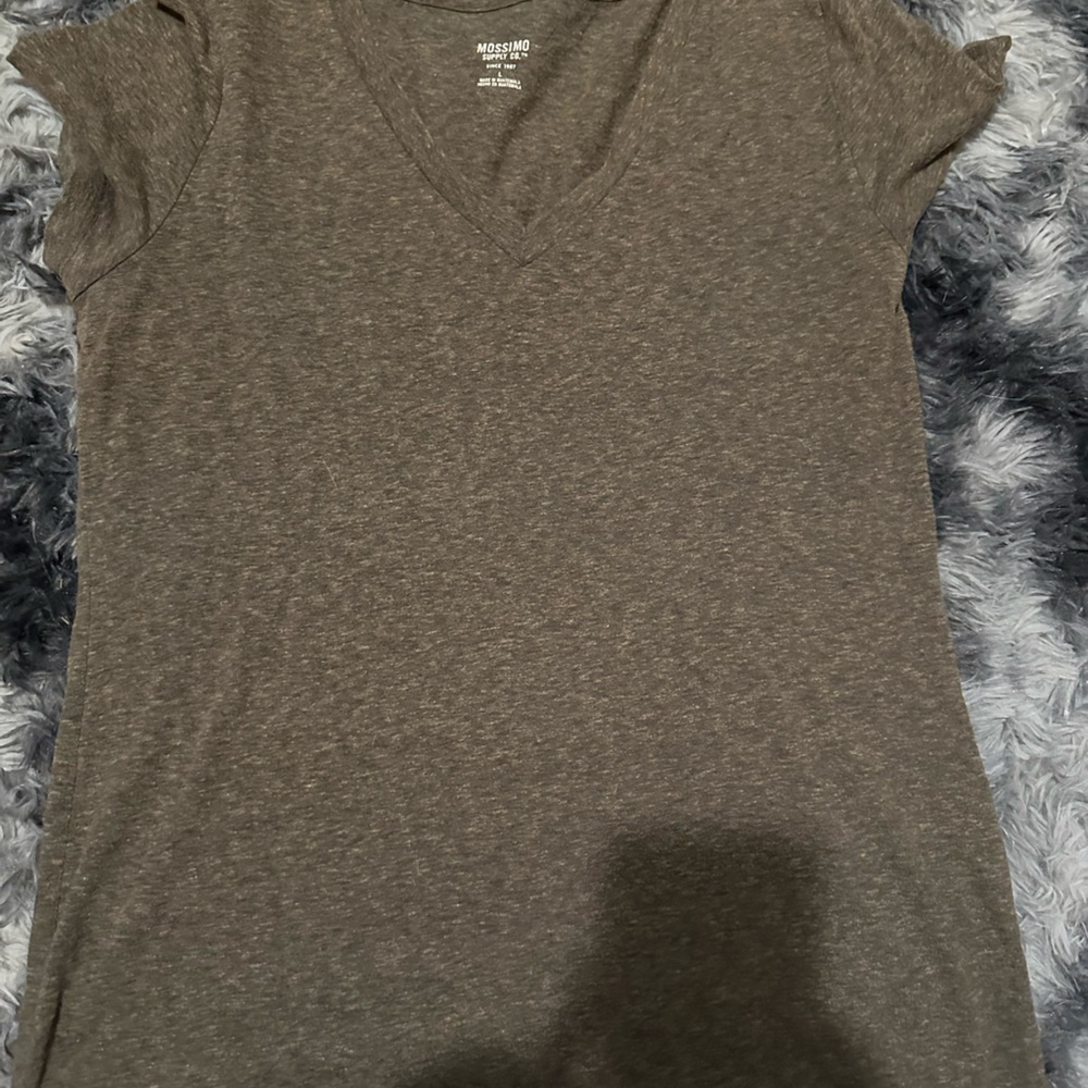 Mossimo green/grey v-nack